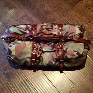 Ralph Lauren Camo Weekender Travel Bag